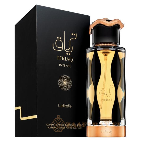 (plu00142) - Eau de Parfum Teriaq Intense, Lattafa, Unisex - 100ml - Image 2
