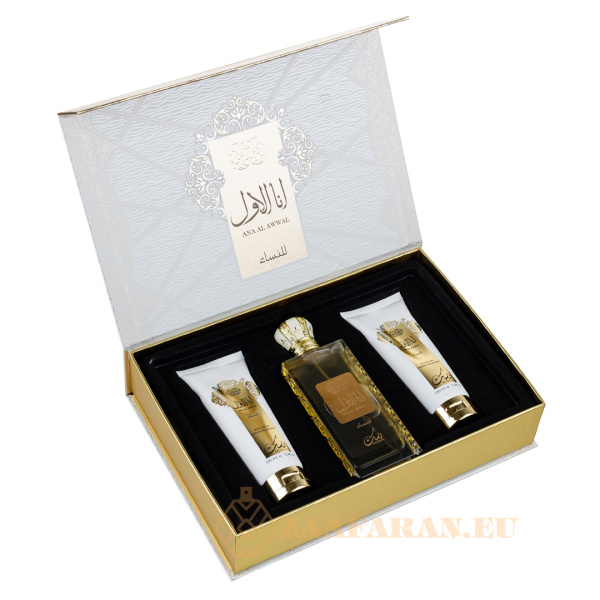 (plu00051) - Set Cadou Ana Al Awwal Eau de Parfum 100ml + Gel De Dus 100ml + Lotiune de corp 100ml, Nusuk - Image 2