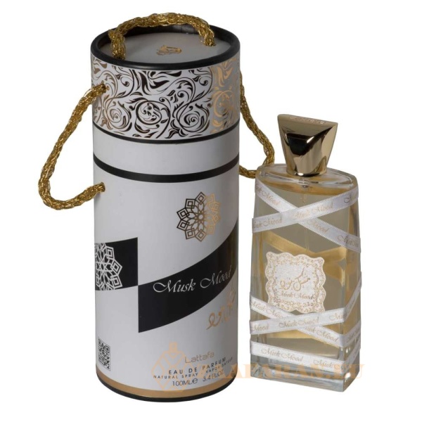 (plu00195) - Eau de Parfum Musk Mood, Lattafa, Unisex - 100ml - Image 4