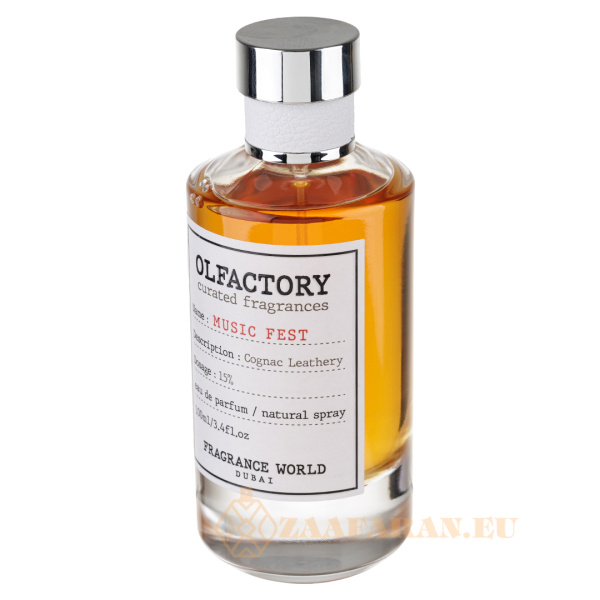 (plu00911) - Eau de Parfum Olfactory Music Fest, Fragrance World, Unisex - 100ml - Image 2
