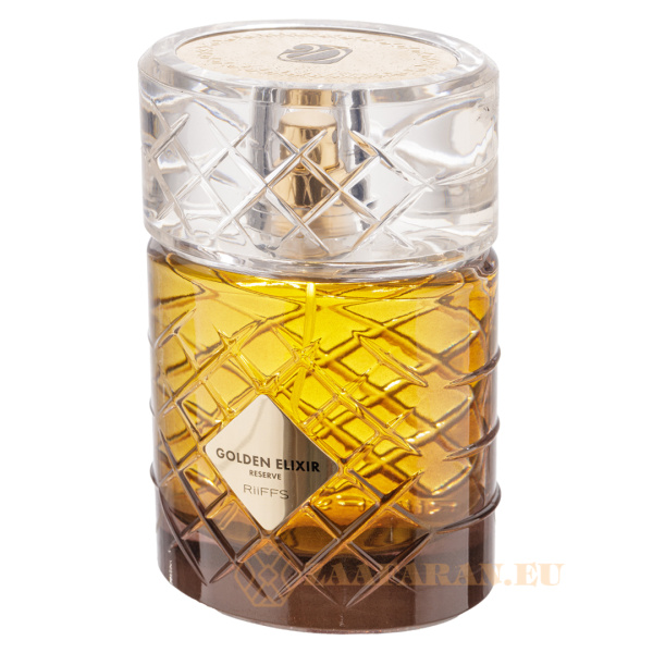 (plu00112) - Extrait de Parfum Golden Elixir Reserve, Riiffs, Unisex- 100ml - Image 2