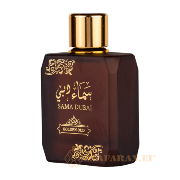 (plu05375) - Eau de Parfum Sama Dubai Golden Oud, Suroori, Unisex - 100ml - Image 2