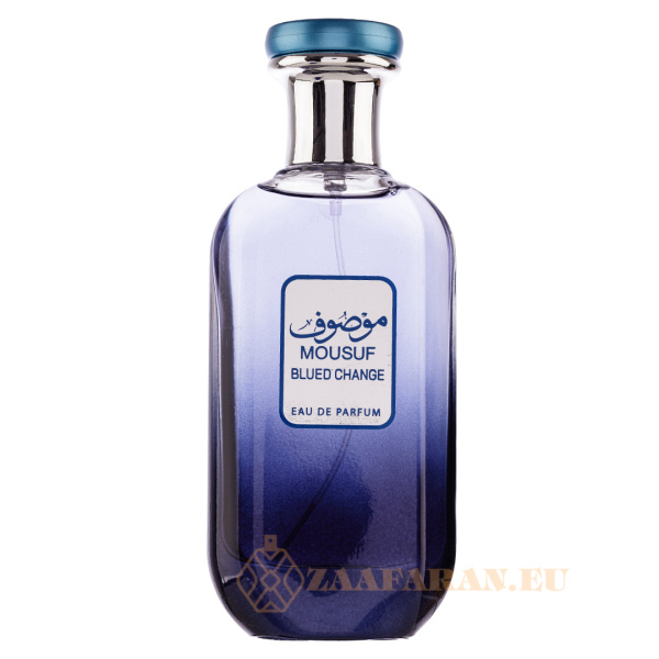 (plu00216) - Eau de Parfum Mousuf Blue D Change, Wadi Al Khaleej, Men - 100ml