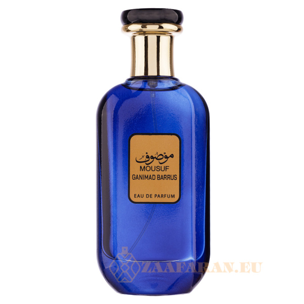 (plu00325) - Eau de Parfum Mousuf Ganimad Barrus, Wadi Al Khaleej, Men - 100ml