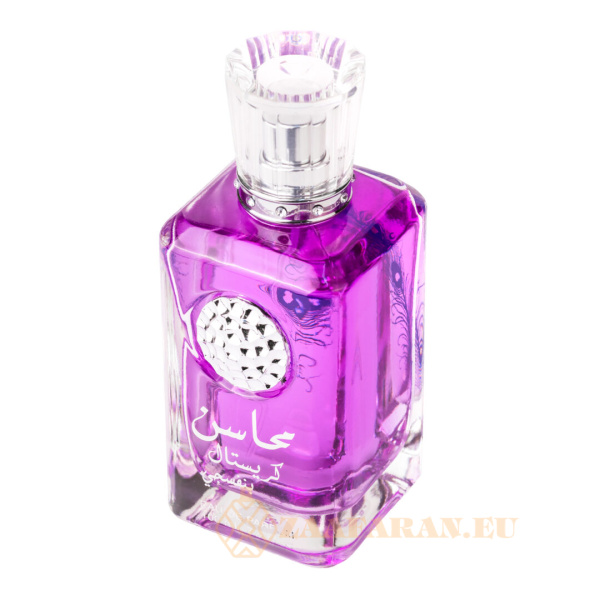 (plu05409) - Set Mahasin Crystal Violet, Lattafa, Femei, Eau de Parfum - 100ml + Deo - 50ml - Image 3