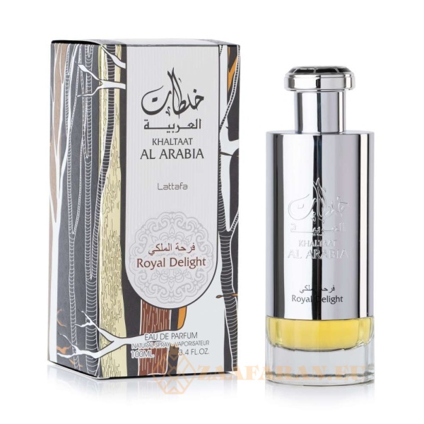(plu00799) - Eau de Parfum Khaltaat Al Arabia Silver, Lattafa, Men - 100ml - Image 4