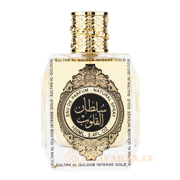 (plu05388) - Eau de Parfum Sultan Al Quloob Intense Gold, Suroori, Unisex - 100ml