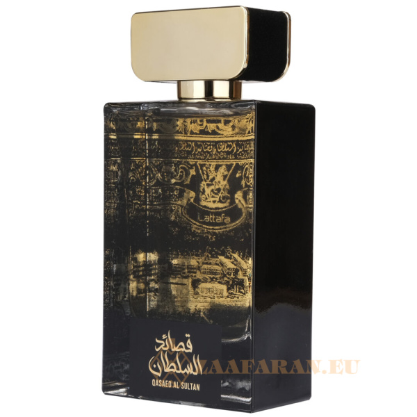 (plu05423) - Apa de Parfum Qasaed Al Sultan, Lattafa, Unisex - 100ml - Image 2