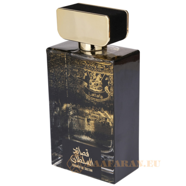 (plu05423) - Apa de Parfum Qasaed Al Sultan, Lattafa, Unisex - 100ml - Image 3