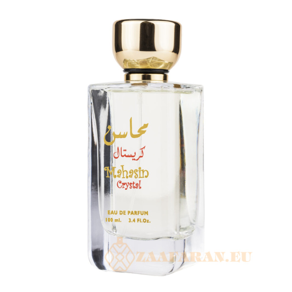 (plu05427) - Set Mahasin Crystal, Lattafa, Femei, Apa de Parfum - 100ml + Deo - 50ml - Image 2