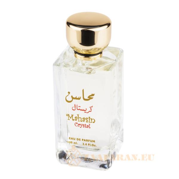 (plu05427) - Set Mahasin Crystal, Lattafa, Femei, Apa de Parfum - 100ml + Deo - 50ml - Image 3