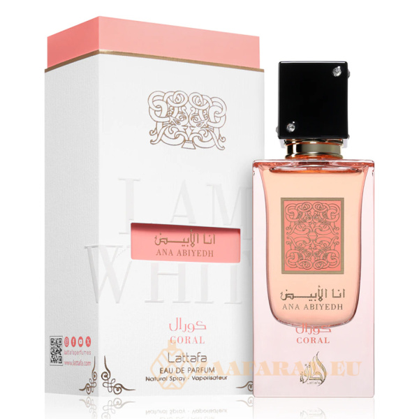 (plu05429) - Eau de Parfum Ana Abiyedh Coral, Lattafa, Women - 60ml - Image 2