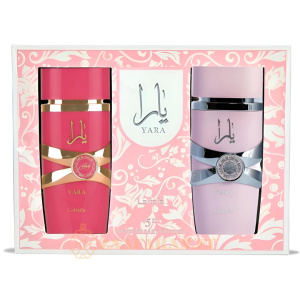 (plu01707) - Gift Set Yara Eau de Parfum 100ml + Yara Candy Eau de parfum 100ml, Lattafa