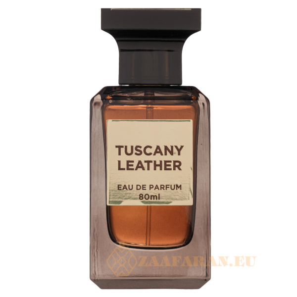 (plu01732) - Eau de Parfum Tuscany Leather, Fragrance World, Unisex - 80ml