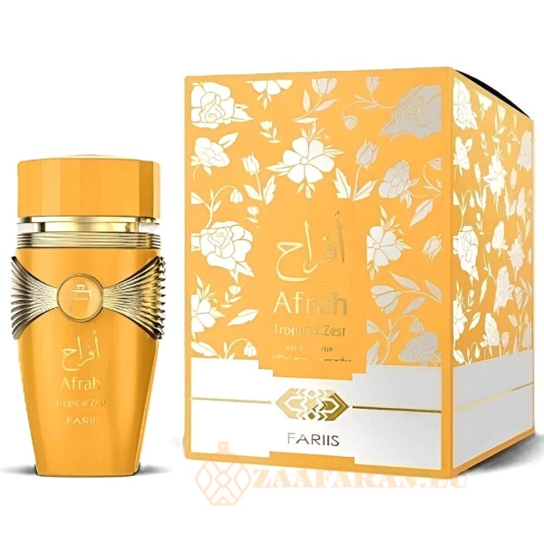 (plu01723) - Apa de Parfum Afrah Tropical Zest, Fariis, Unisex - 100ml