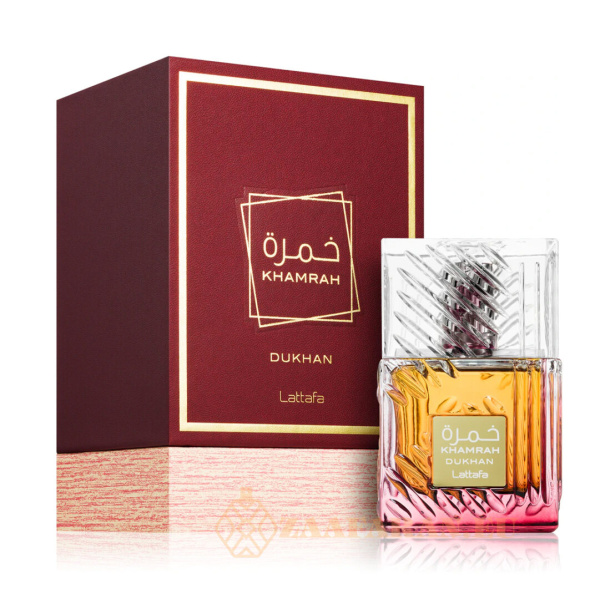 (plu01708) - Eau de Parfum Khamrah Dukhan, Lattafa, Unisex - 100ml - Image 2