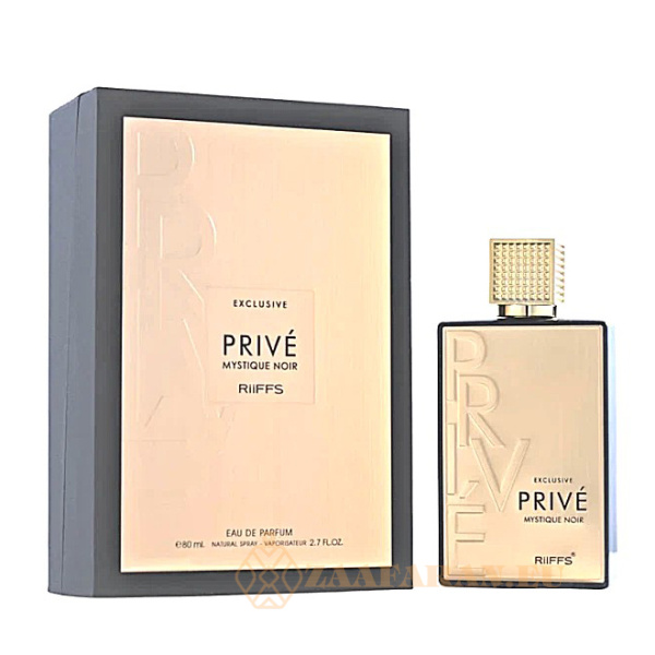 (plu01718) - Apa de Parfum Exclusive Prive Mystique Noir, Riiffs, Unisex - 80ml